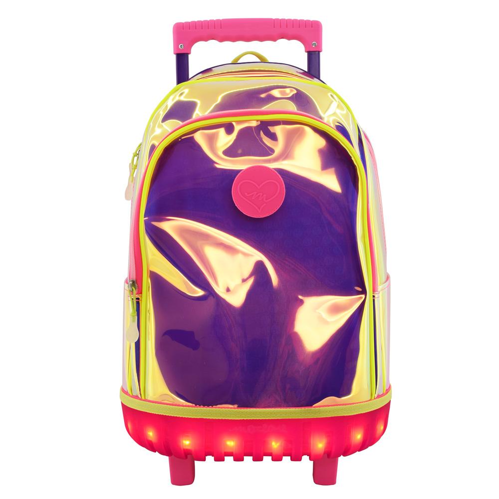 clear rolling backpack