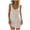 White, variant on Womens Cover Up Solid Knit Backless Tank Top Side Tie Sun Protective Beach Wear Dress Vacation Outfits