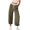 Army Green, variant on Multi-Pocket Slacks MIUOWANP Women's Solid Color Fashionable And Comfortable High Waisted Workwear Pants With 8 Pockets For Casual Wear Army Green XXL