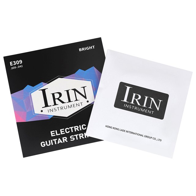 Juego de 6 cuerdas de repuesto para guitarra eléctrica, calibre 10-46, 9-42