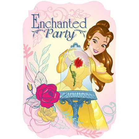 Beauty and the Beast Invitations (8 Count)