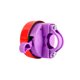 thumbnail image 2 of Greeniant Timbre de bicicleta Alarmante Anillo de bicicleta Forma de flor Timbre decorativo para manillar de bicicleta, rojo y púrpura Ciclismo rojo violeta Greeniant OD000599-09, 2 of 6
