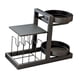 thumbnail image 4 of Especiero de 2 niveles, organizador de cocina para almacenar condimentos, versátil soporte para botellas de especias y condimentos para el comedor del, 4 of 9