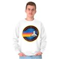 thumbnail image 5 of Retro NASA Space Shuttle Rainbow Sweatshirt for Men or Women Brisco Brands S, 5 of 6
