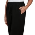 thumbnail image 4 of Alfred Dunner Womens Button Cuffed All Around Elastic Ankle Pant, 4 of 4