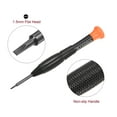 thumbnail image 4 of 4uds Precisión Ranurado Destornillador 1,5mm Plano Cabeza Giratoria Tapa Antideslizante Plástico Mango para Teléfono Reloj Lentes Electrónica Reparación, 4 of 7
