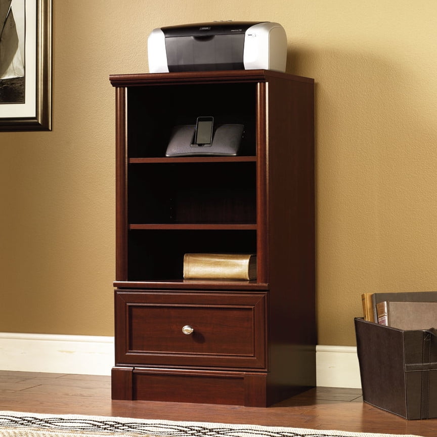 Sauder Palladia Audio Media Tower, Cherry