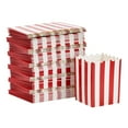 thumbnail image 6 of Juvale 100 Pack Red and White Mini Popcorn Boxes for Party, Bulk Paper Popcorn Containers for Movie Night Decorations (3 x 4 In), 6 of 7