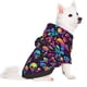 thumbnail image 2 of Balery Skull rainbow color mushroom Sudadera con Capucha para Perros Pequeños – Ropa para Mascotas, Disfraz para Perros y Gatos, Ideal para Fiestas y Cosplay-XX-Large, 2 of 7