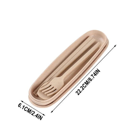 Rkxzt Tableware Set,Three-Piece Cutlery Set with Spoon Chopsticks and Fork for Dining,Kitchen Utensils Gadgets