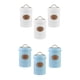 thumbnail image 1 of Botes de almacenamiento BLESIY con Tapas Herméticas Nordic para Encimeras de cocina, 1 of 8