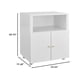 thumbnail image 5 of QinaQin Mueble metálico para impresora y archivo, gabinete con repisa ajustable y ruedas, ideal para home office, garaje o espacios pequeños, 5 of 7