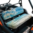 thumbnail image 2 of ZIATUBLES UTV Seat Covers 2 Pack, Waterproof Polyester Bench Seat Protectors Compatible with Kawasaki Mule 3000 4000, Starfish Shell Floral Beach Print UTV Decor Accessory Part, 2 of 8