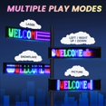 thumbnail image 3 of Cartel LED Rayhome 27 x 13,5 cm USB Bluetooth con app, 3 of 7
