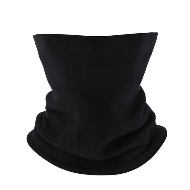 Mascarilla de invierno para media cara, polaina para el cuello, bufanda térmica resistente al viento, bandana de esquí, bufanda unisex de algodón para hombre y mujer