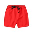 thumbnail image 5 of JOANKDMI 3-Pack Toddler Girls Casual Shorts Kids Summer Elastic Waist Play Shorts with Cute Ribbon Bowknot Lightweight Lounge Clothes for Little Girls Daily Wear, 5 of 8