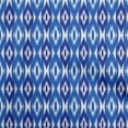 thumbnail image 1 of oneOone Silk Tabby Medium Blue Fabric Ikat Craft Projects Decor Fabric Printed By The Yard 42 Inch Wide, 1 of 4