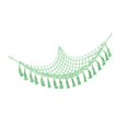 thumbnail image 1 of Stuffed Animal Storage Net, Space Saving Durable Toys Storage Hammock Cotton Rope  For Bedroom Fruit Green, 1 of 8