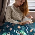 thumbnail image 6 of Dinosaur Construction Truck Flannel Gifts Blanket Construction Truck Gifts Blanket For Boy Girl Dinosaur Lover Cozy Soft Dinosaur Road Map Blanket for Bed Couch Outdoor 30''''x 40'''' for Baby/Pets, 6 of 6