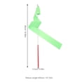 thumbnail image 2 of COOPHYA 5pcs Rhythmic Dance Ribbons For Practitioners Of All Ages Green Silk, 2 of 8