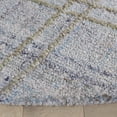 thumbnail image 3 of SAFAVIEH Abstract Alayna Texture Area Rug, Blue/Gray, 6' x 6' Round, 3 of 10