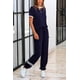 thumbnail image 4 of Conjunto Deportivo PRETTYGARDEN de Dos Piezas para Mujer, Set Casual a Rayas Azul Talla L, 4 of 8