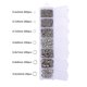 thumbnail image 5 of Kit de 1170 aros abiertos de metal en blanco K para joyería artesanal, incluye pinzas, alicates y dedal, diámetros de 3 a 10mm, ideal para proyectos DIY creativos., 5 of 6