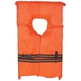 thumbnail image 2 of Kemp USA 20" Orange and Black Kemp USA Type II Adult Life Vest Jacket, 2 of 3