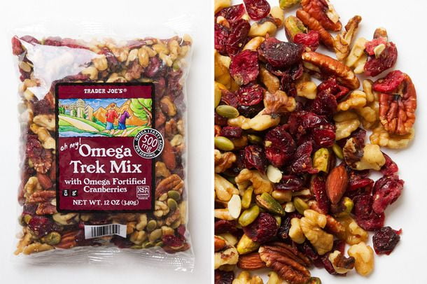 Omega Trek Mix of Fruits and Nuts by Trader Joe s 12oz