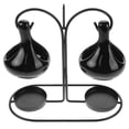 thumbnail image 4 of Tear Drop Oil Warmer Teardrop Oil Burner Ceramic Oil Warmer With Iron Rack Hanging Tear Drop Oil Burner Tea Light Candle Fragrance Warmer For Oil Incense, 4 of 9
