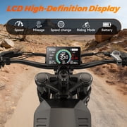 HiKeep 1500 3000W Electric Bike for Adults, Off-Road Ebike, 52V 40Ah UL 2849 Battery, 20x4 Fat Tire Dirt E-Bike, Full Suspension, Max 40 mph