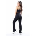 thumbnail image 3 of Pantalon deportivo tipo flare /Juvenil, 204 (Negro) negro G, 3 of 4