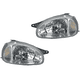 thumbnail image 1 of Par de FAROS MONZA 2001 al 2003 CHEVROLET DEPO LISO C/AJUSTES 1 par, 1 of 4