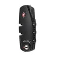 thumbnail image 1 of Vett A Black Portable TSA-Approved 3-Digit Combination Customs Code Padlock., 1 of 3