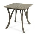 thumbnail image 1 of Christopher Knight Home 305152 Baia Outdoor Acacia Wood Square Dining Table, Gray, 1 of 1