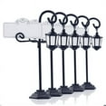 thumbnail image 2 of 15 Pcs Forme de Lampadaire pour Réception de Mariage, Porte-Cartes, Numéro, Nom, Table, Menu, Photo, Clip, Support de Cartes, 2 of 5