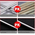thumbnail image 3 of Palillos de metal reutilizables, 5 pares de palillos de acero inoxidable, ligeros, antideslizantes, juego de regalo, 3 of 5
