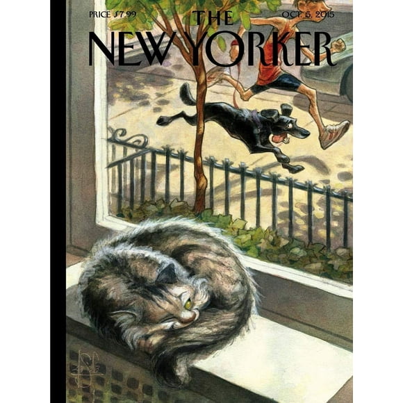 New York Puzzle Company - Nouveau Yorker Laisser Dormir les Chats Mentir - Puzzle de 500 Pièces
