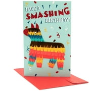 PaperCraft Birthday Greeting Cards with Envelope, Festive Pinata