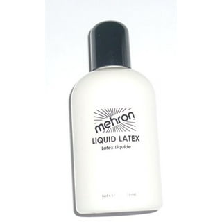 4.5 Oz Halloween White Liquid Latex for Adult and Kids-White