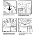 thumbnail image 3 of Vogacara 2 piezas 3/6 dientes alto cráneo artefacto pinza de pelo para flequillo esponjoso conjunto de peines de elevación de raíz de pelo Cuidado del cabello, 3 of 6