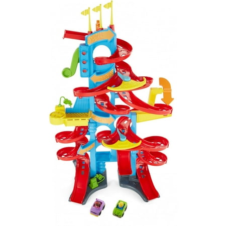 Fisher-Price Little People Take Turns Spiral Speedway