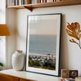 thumbnail image 5 of Asilomar Views 03 - Los Angeles California Photography Beach Coastal Ocean Beach House Palm Tree Tropical Minimalist Black Framed Wall Art Print 5 x 7 inches, 5 of 8