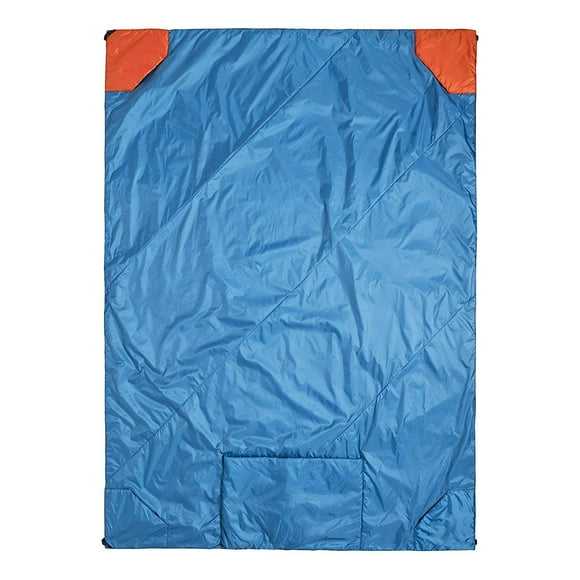 Klymit Versa 58 x 80" Lightweight Polyester Camping Blanket & Comforter, Red