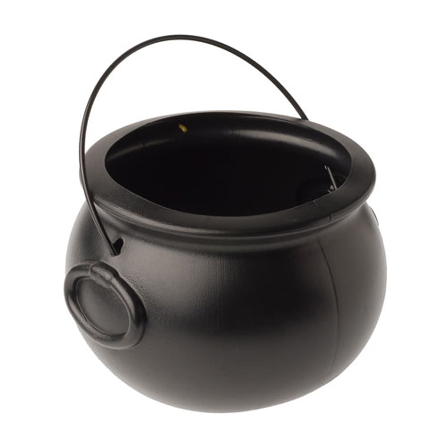 Details about   Halloween Candy Kettles Pot Halloween Cauldron Bucket With Handle Kids To T N zx 