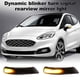 thumbnail image 2 of Reversing mirror turn signal 2 piezas de luz de señal de giro dinámica LED de ala lateral espejo ret TOMSHOO Reversing mirror turn signal, 2 of 6
