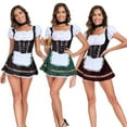 thumbnail image 6 of SXcggal Plus Size Dirndl Dress For Women Oktoberfest Clothes Bavarian Festival Outfit Performance Attire For Adults Basic Versatile Unique Women's Clothes Dress UP Party, 6 of 6