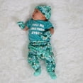 thumbnail image 5 of The Peanutshell Newborn Layette Gift Set for Baby Boys or Girls, Blue Green Wild Jungle, 16 Essential Pieces, 0-3 Months, 5 of 9