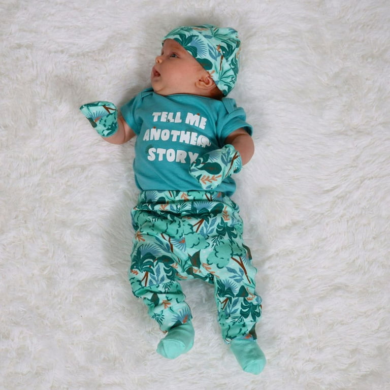 The Peanutshell Baby Layette, 16-Piece Wild Jungle Set photo 4