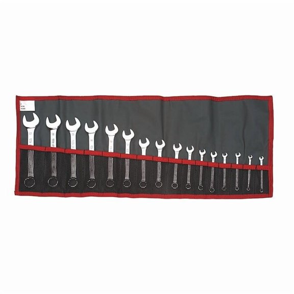 Facom Combo Wrench Set,6/12 Pt,3.2-17mm,16 Pc FM-39.JE16T